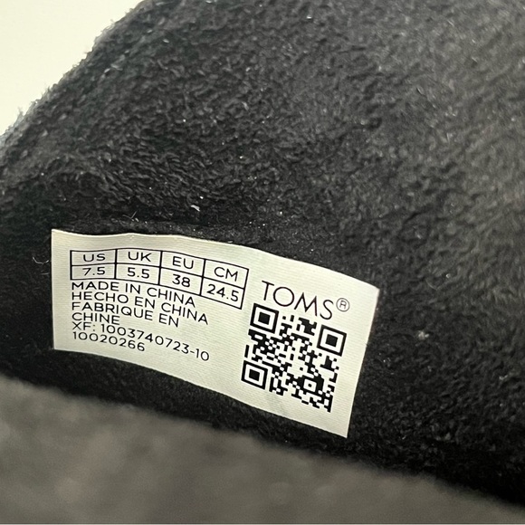 TOMS Constance Western Embroidered Bootie in Black NEW - Picture 12 of 15